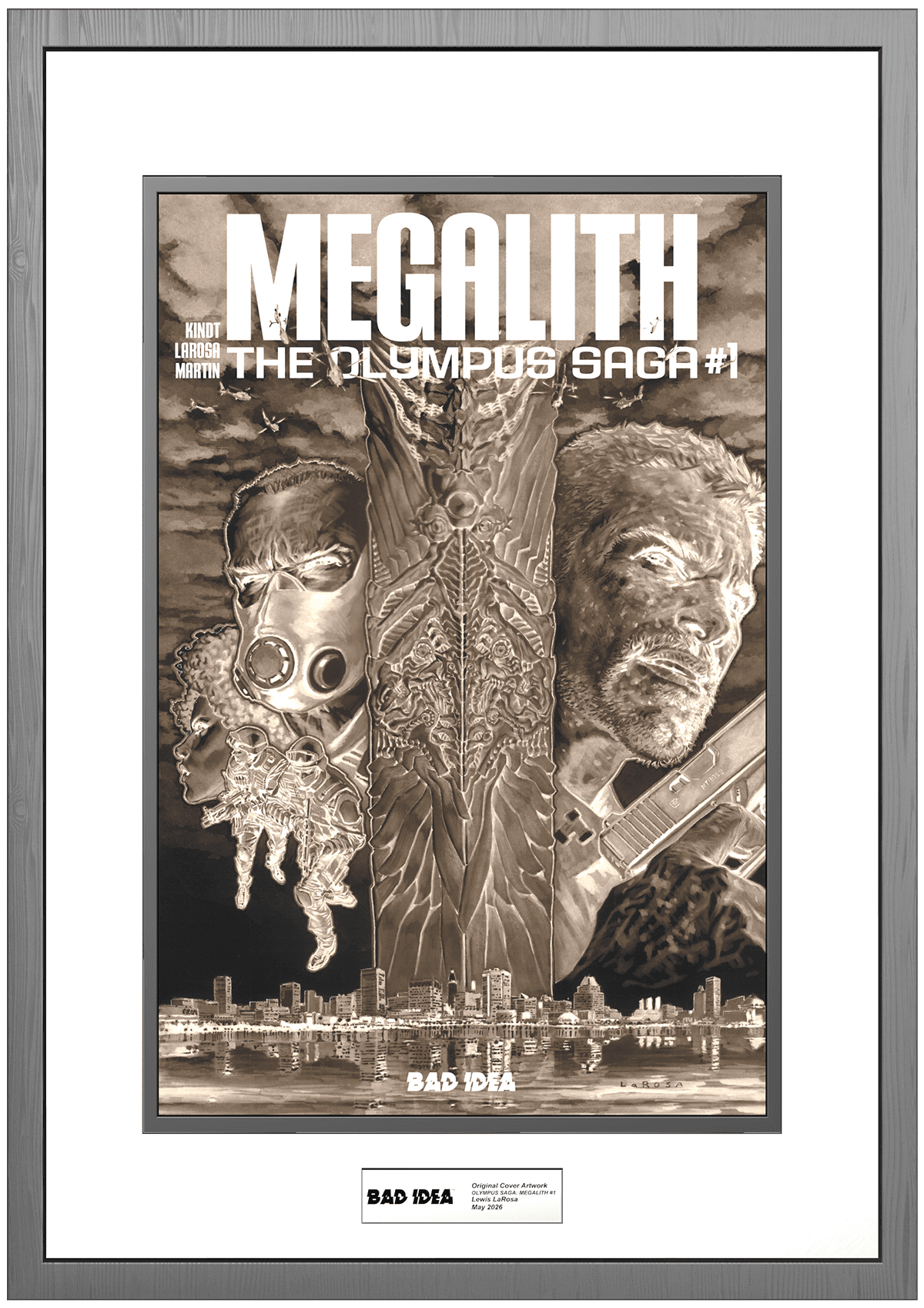 OLYMPUS SAGA: MEGALITH #1 Variant Cover Poster