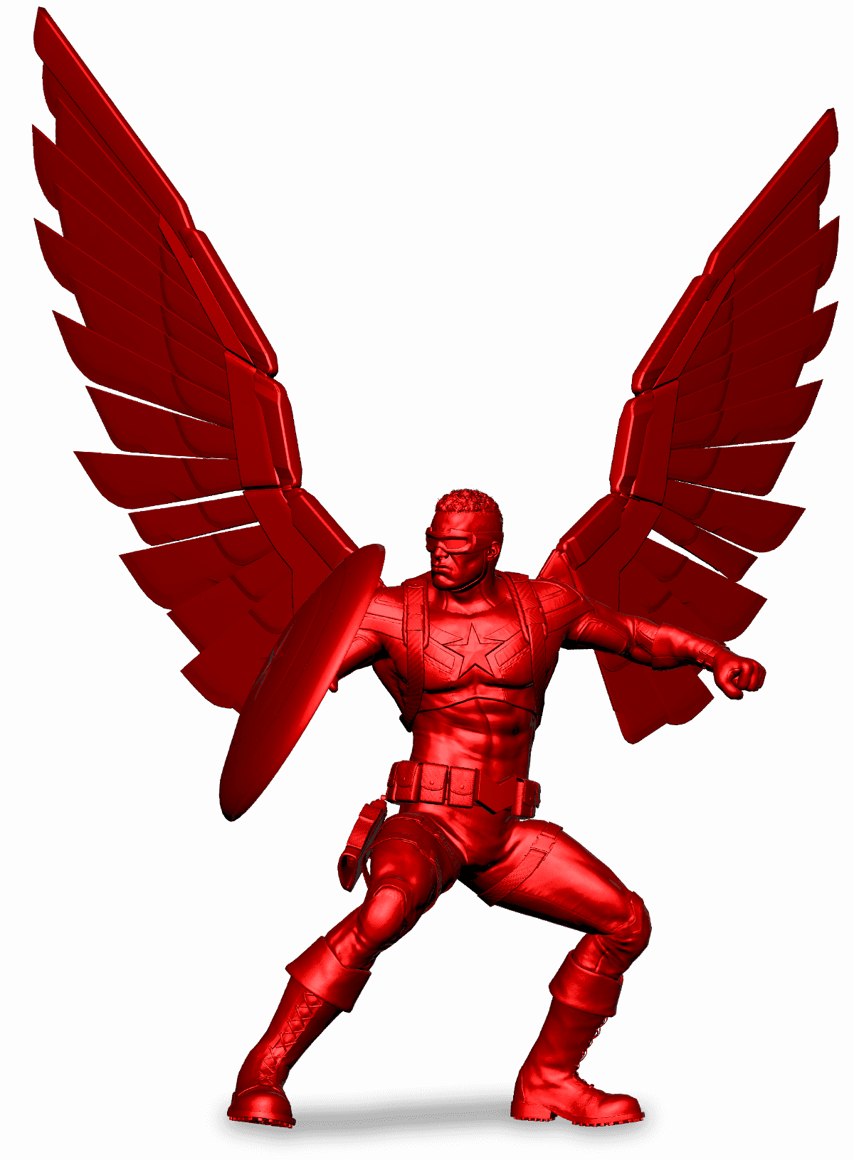 Sam Wilson - Marvel Metallic Red image 7