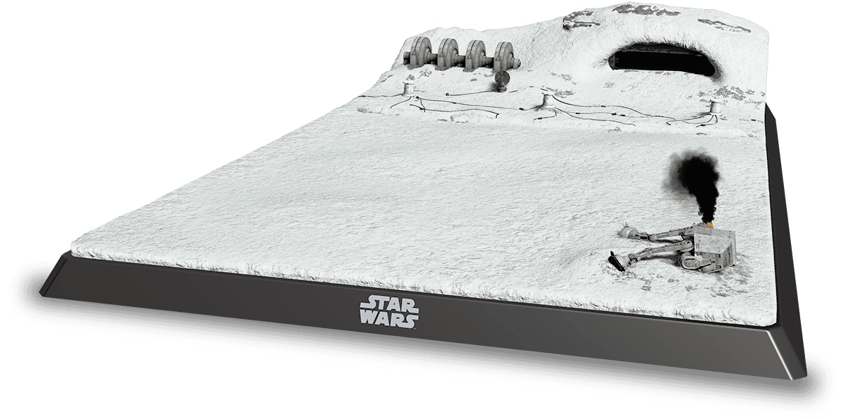 HOTH Battlefield Diorama - Echo Base Defense