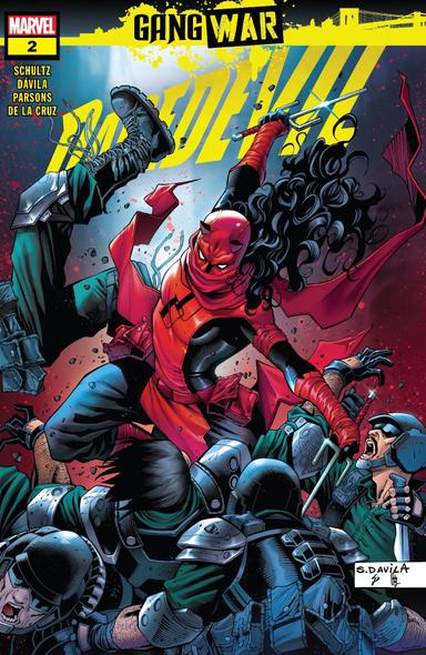 Cover for Daredevil: Gang War issue number 2
