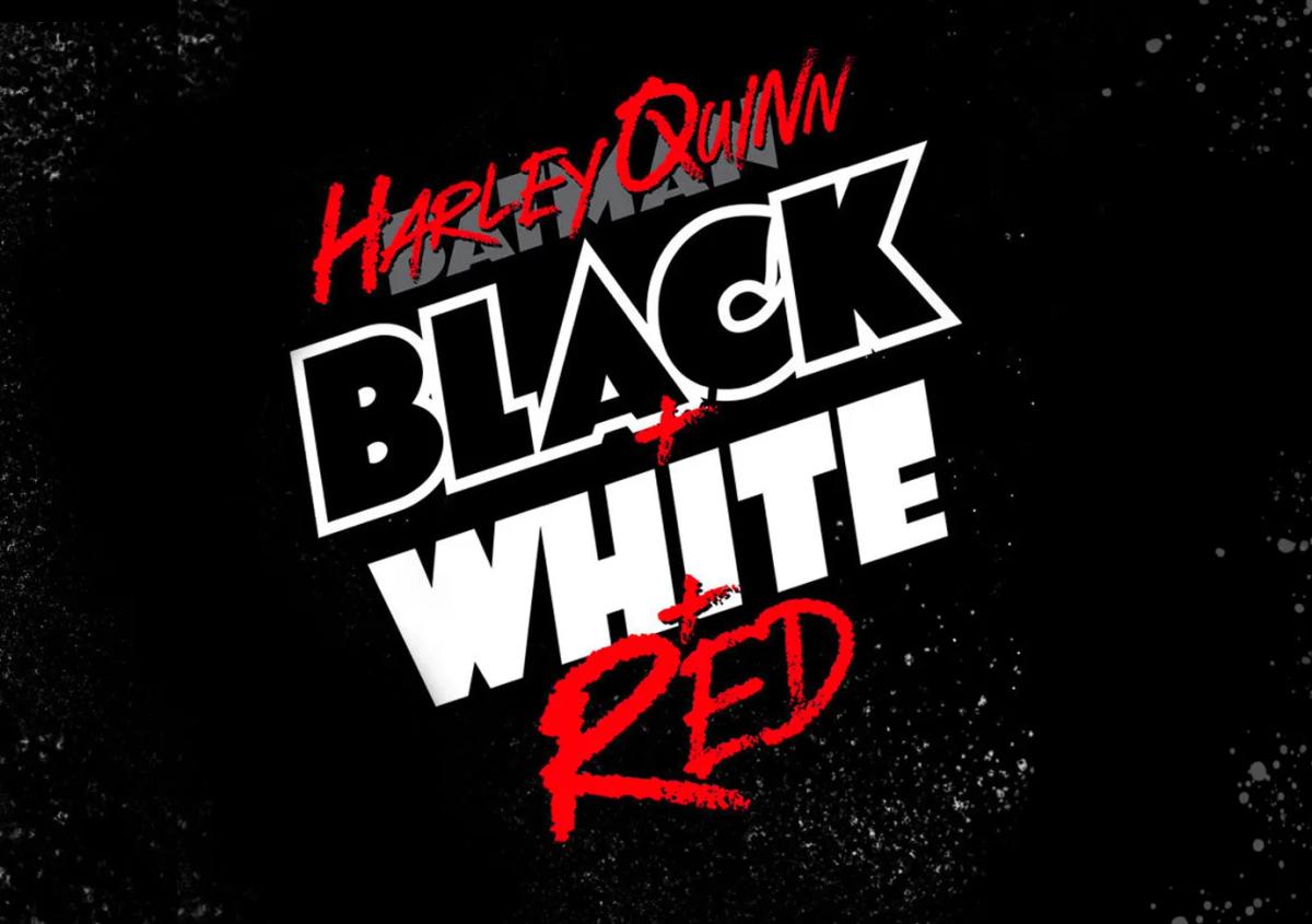 Harley Quinn Red, White & Black
