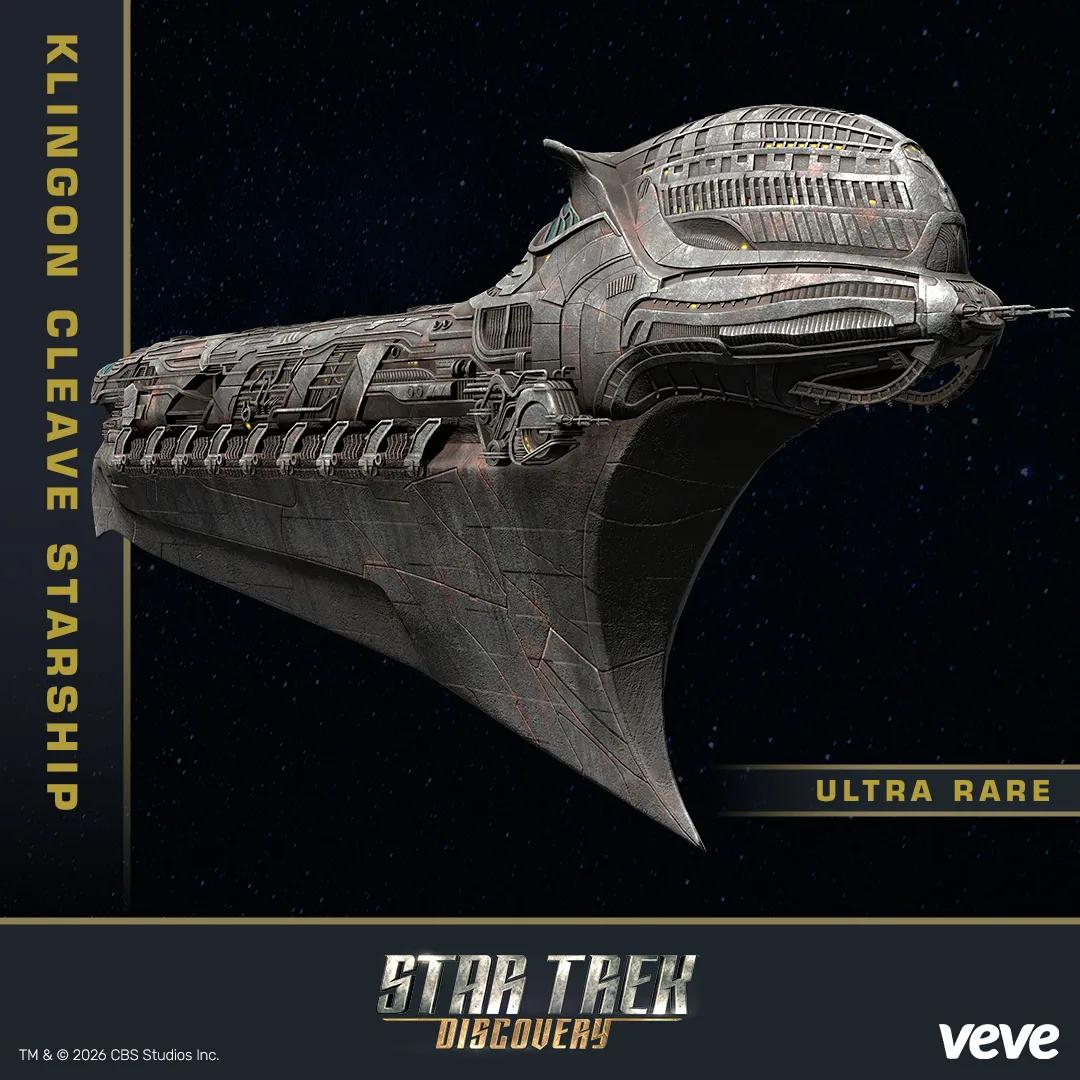Klingon Cleave Starship