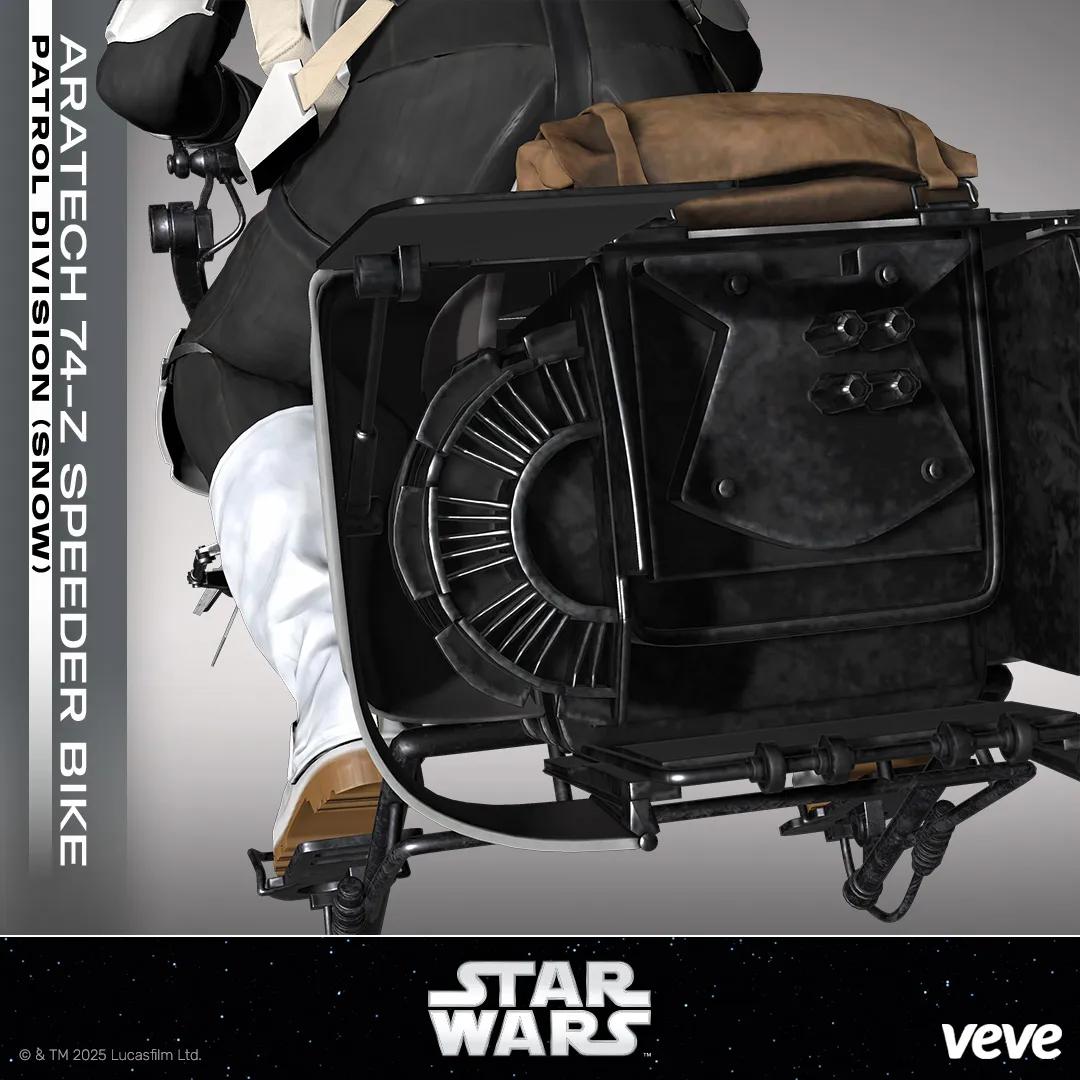 Aratech 74-Z Speeder Bike – Patrol Division (Snow) image 4