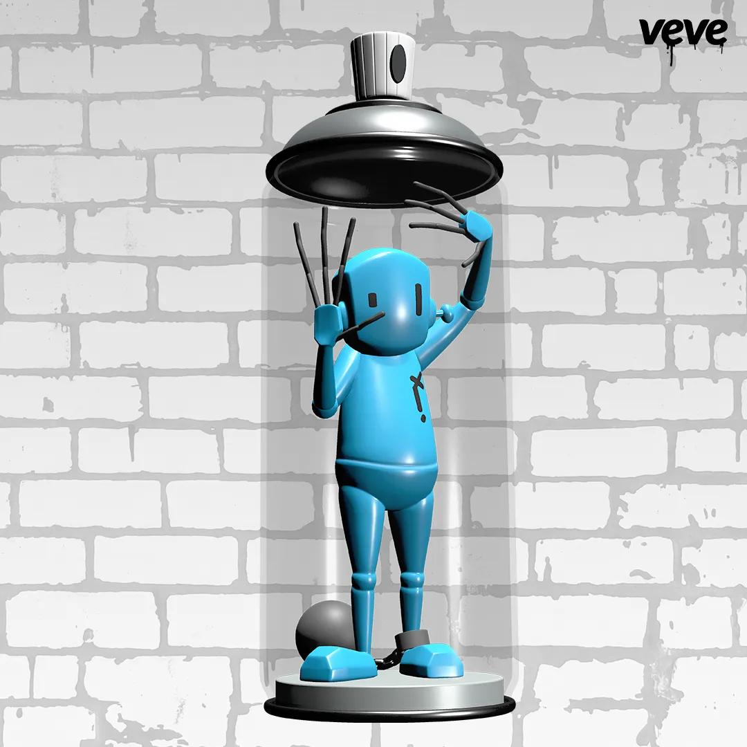 Coleccionable Chris Robots Will Kill - SUYE Special Sky Blue