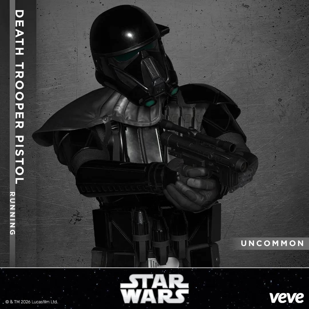 Death Trooper Pistol - Running Collectible