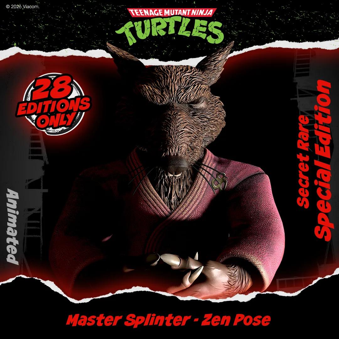 Master Splinter - Zen Pose Collectible