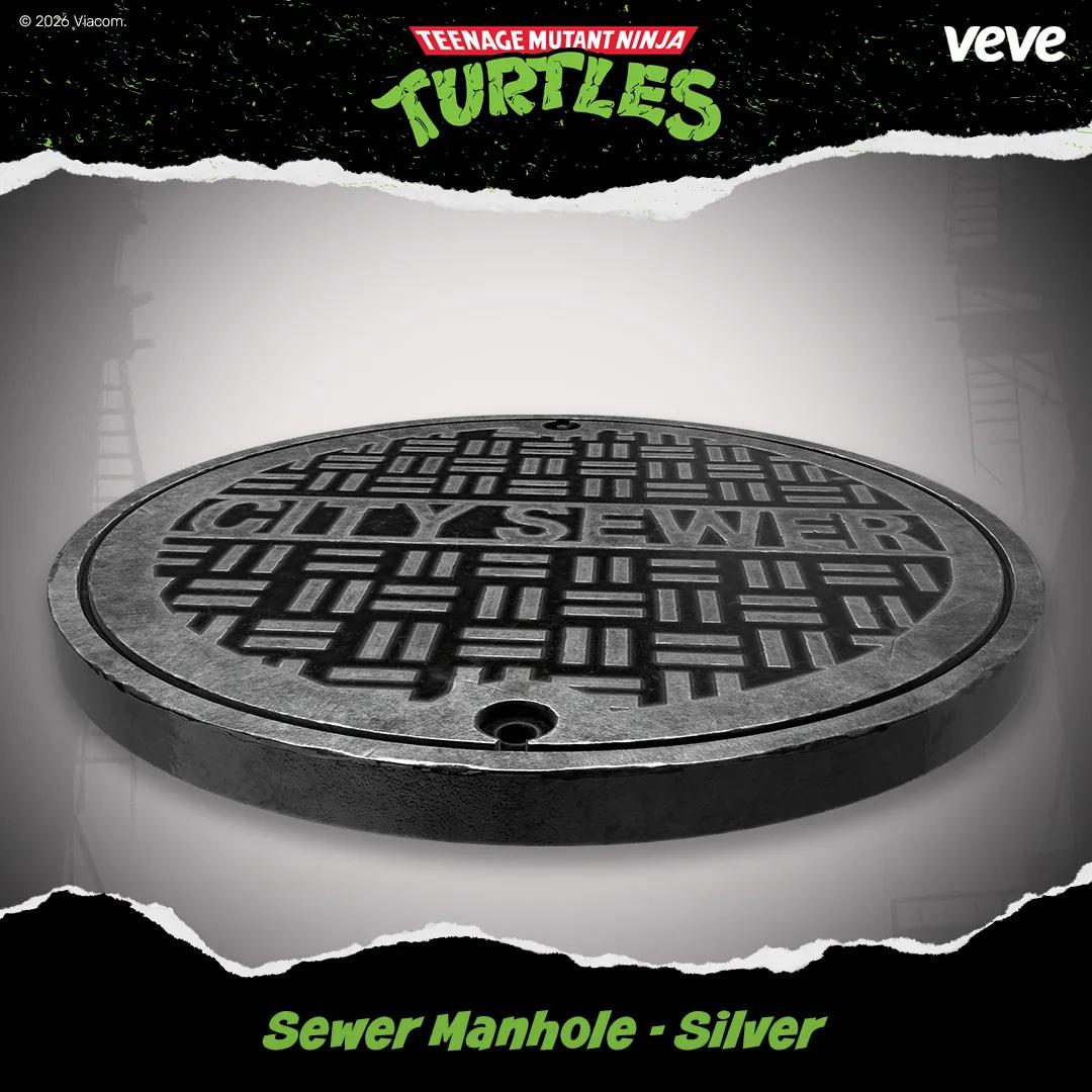 Sewer Manhole - Silver Collectible
