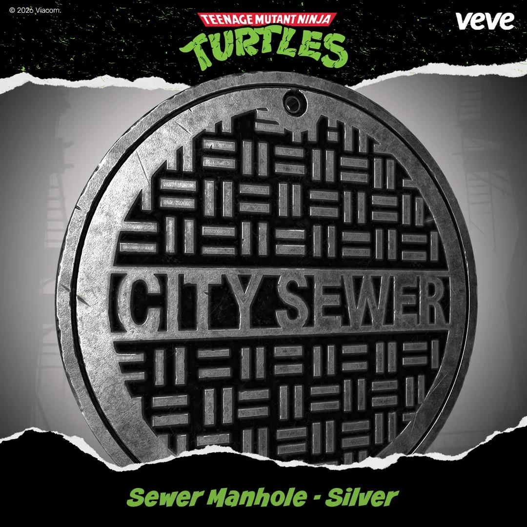Sewer Manhole - Silver Collectible