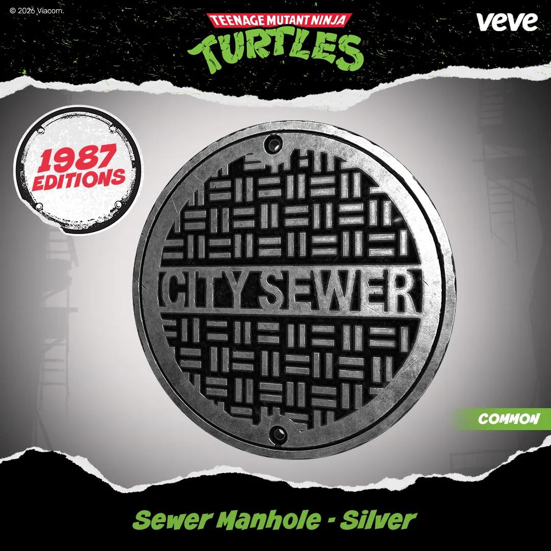 Sewer Manhole - Silver Collectible