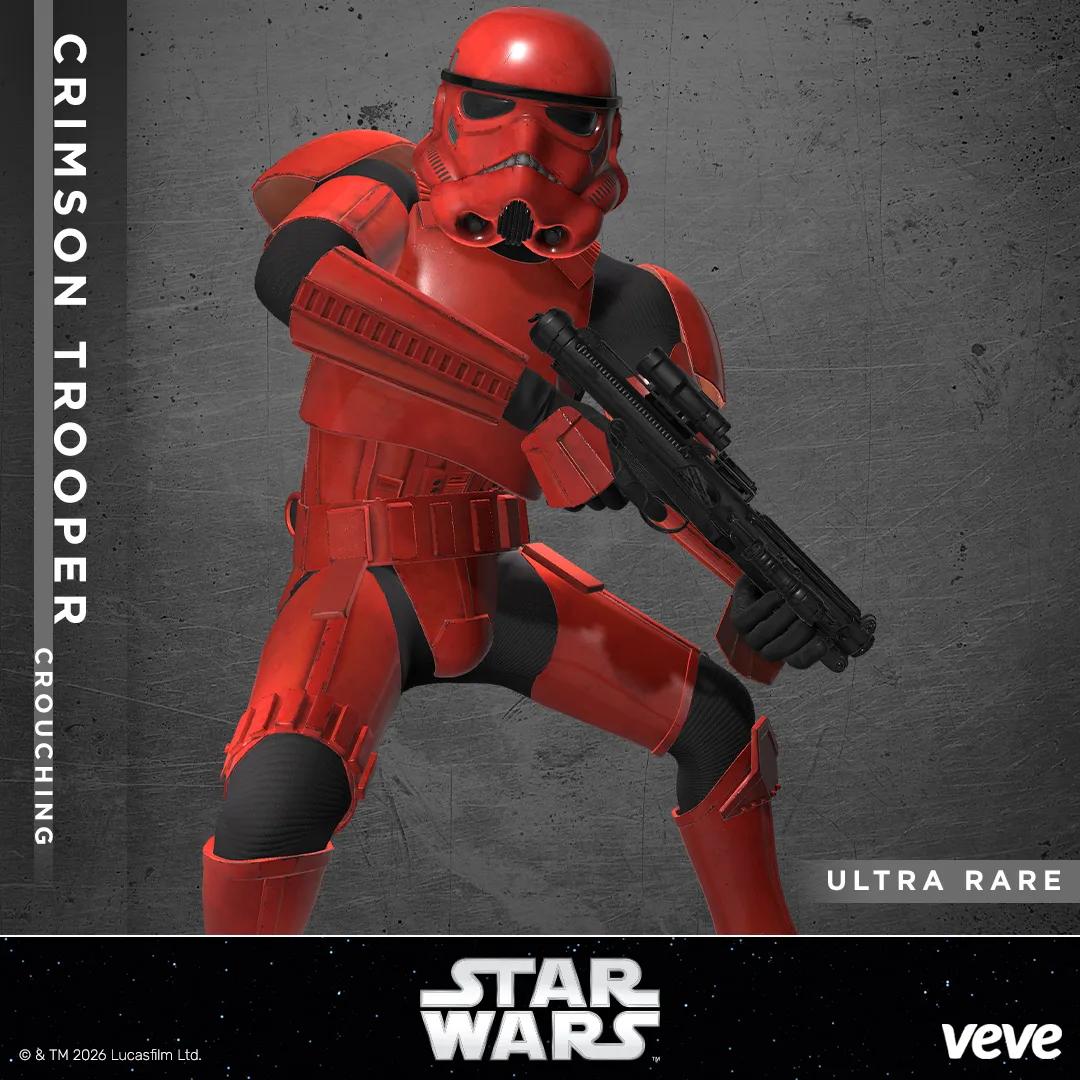 Crimson Trooper - Crouching