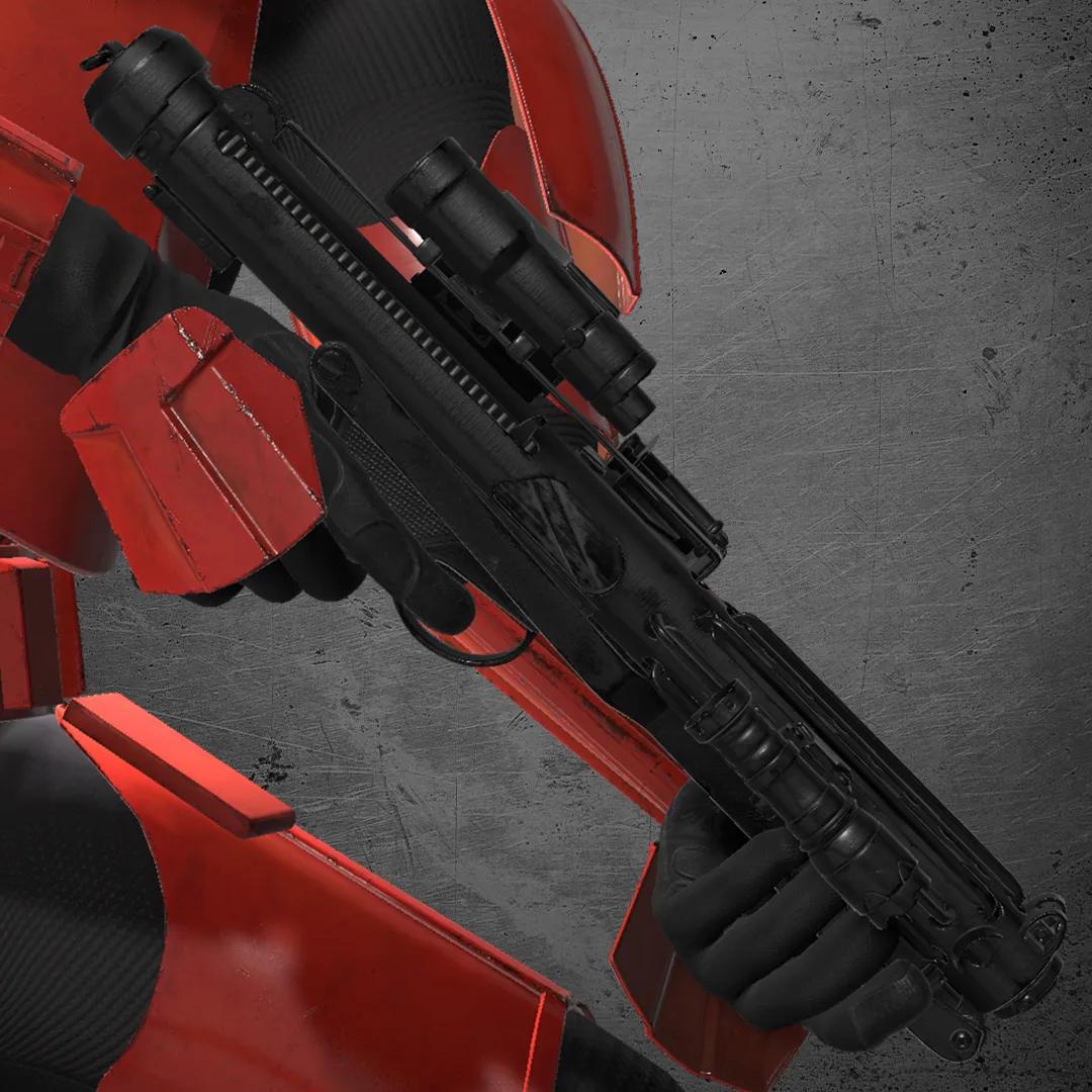 Crimson Trooper - Crouching