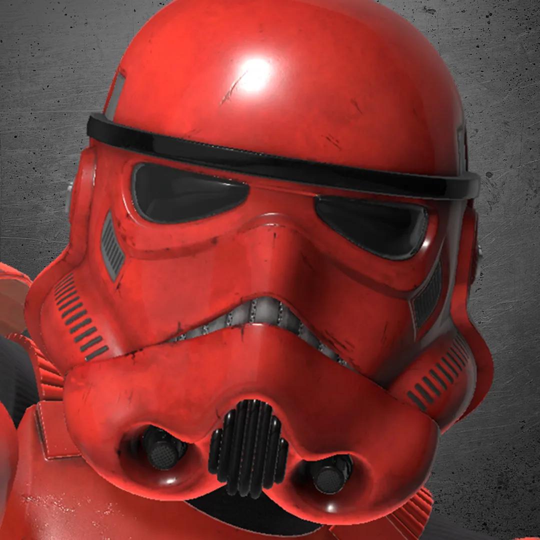 Crimson Trooper - Crouching