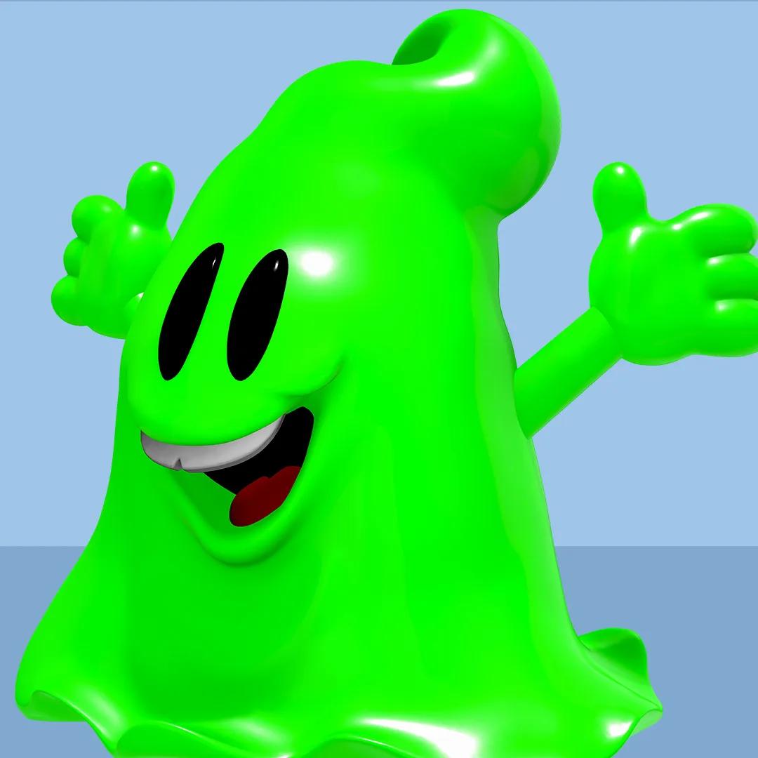 Sket One - Boo Crew - Glow In The Dark Green
