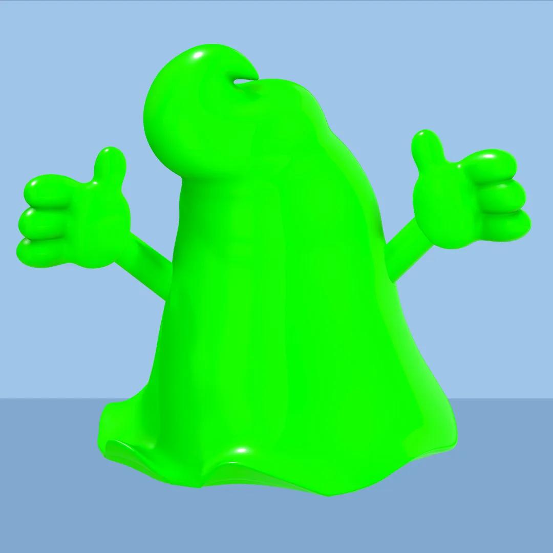 Sket One - Boo Crew - Glow In The Dark Green