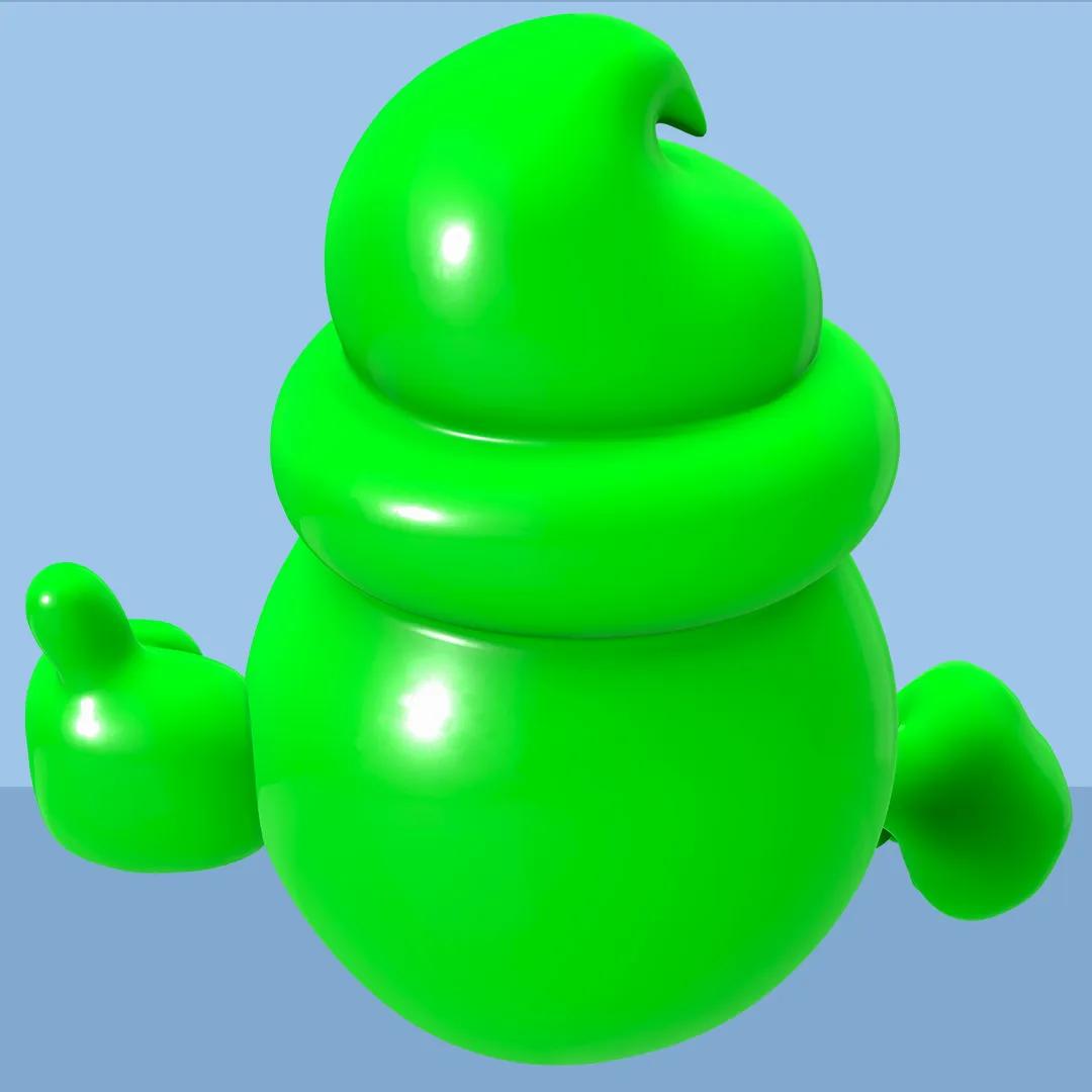 Sket One - Dripple - Glow In The Dark Green