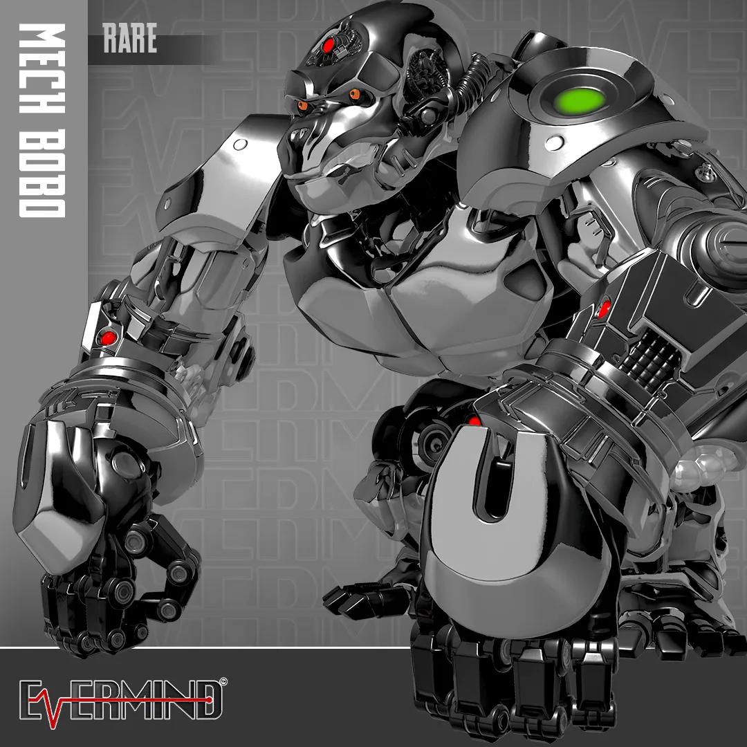 Mech Bobo - Silver image 1