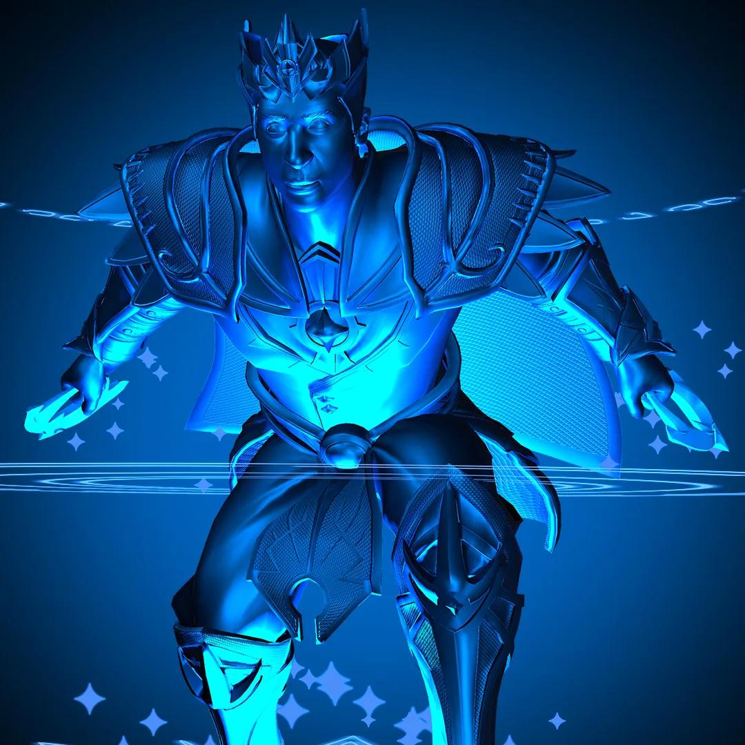 Coleccionable Mr. Epiko - Blue Metallic