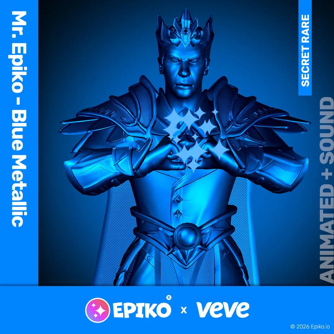 Coleccionable Mr. Epiko - Blue Metallic