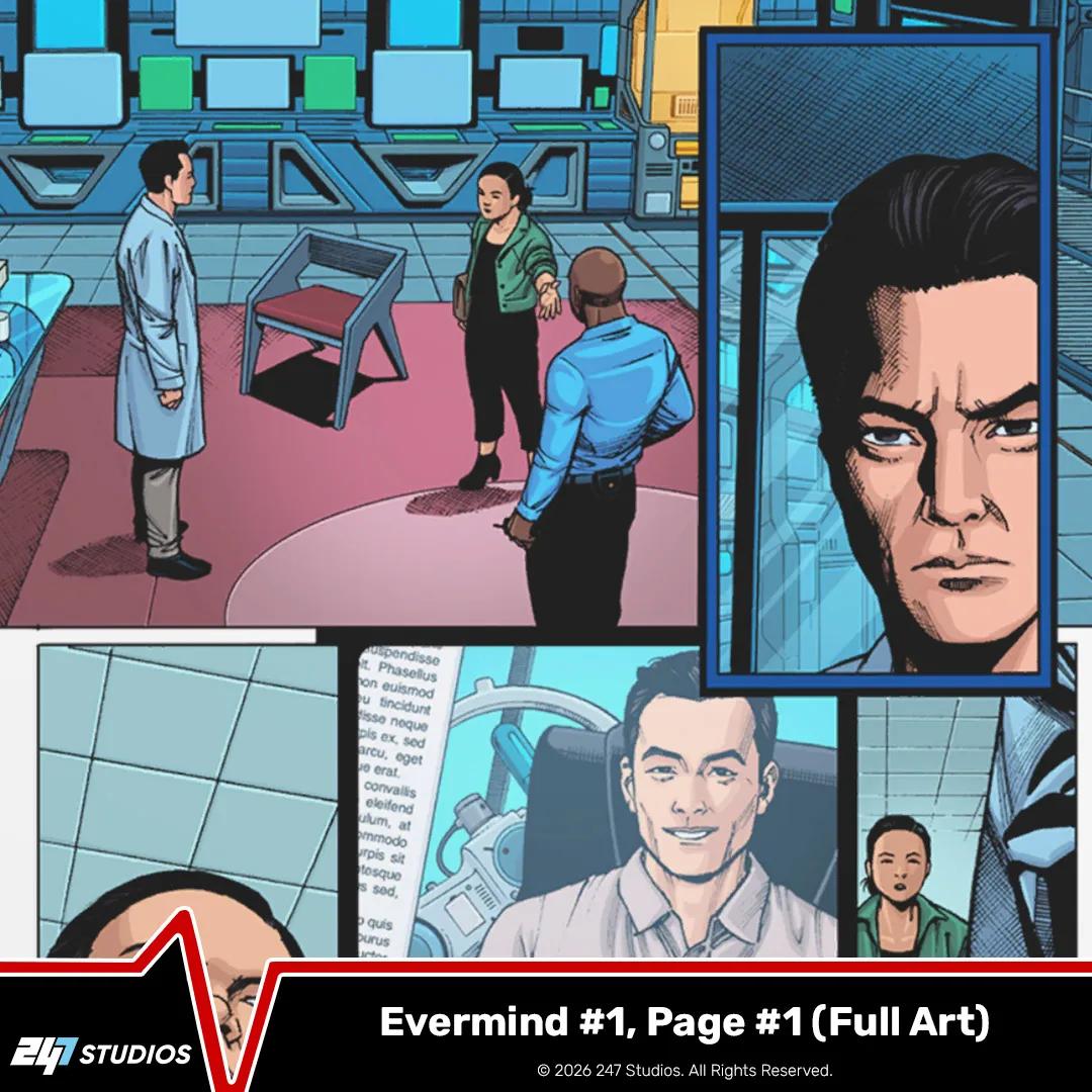 Evermind #1 - Page #1 (Full Art)