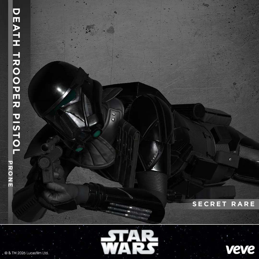 Death Trooper Pistol - Prone