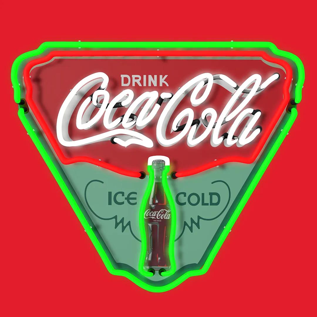 Coca-Cola Neon Sign - Ice Cold Refreshment