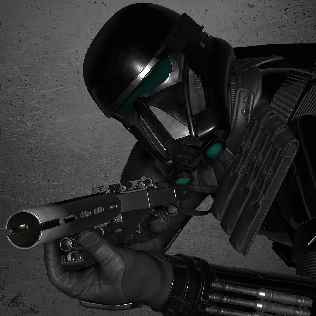 Death Trooper E-11D - Prone