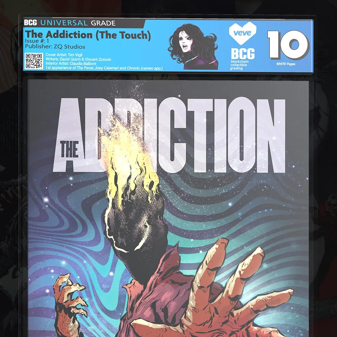 The Addiction: The Touch #1 BCG 10.0 Collectible