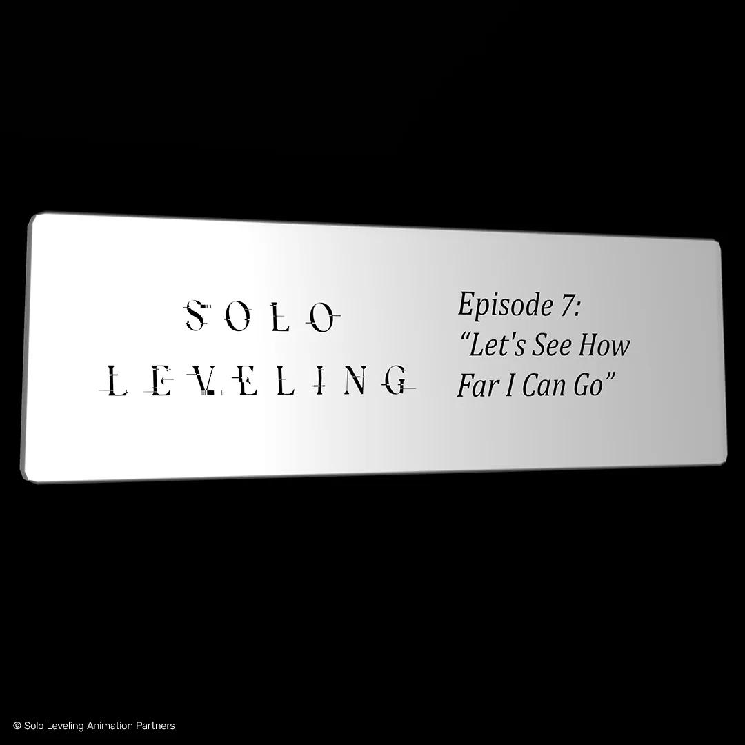 Episode 7 - Let's See How Far I Can Go
