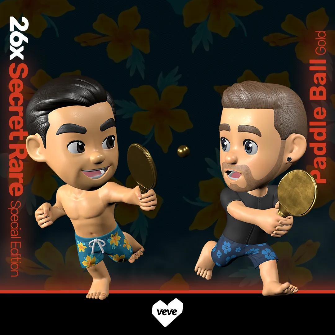 Paddle Ball - Gold Collectible