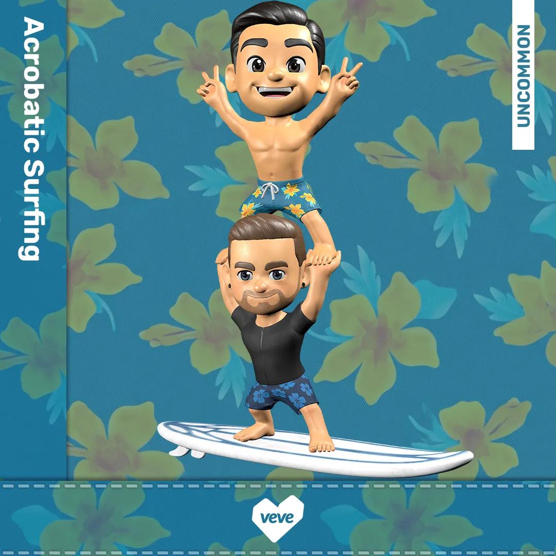 Acrobatic Surfing Collectible