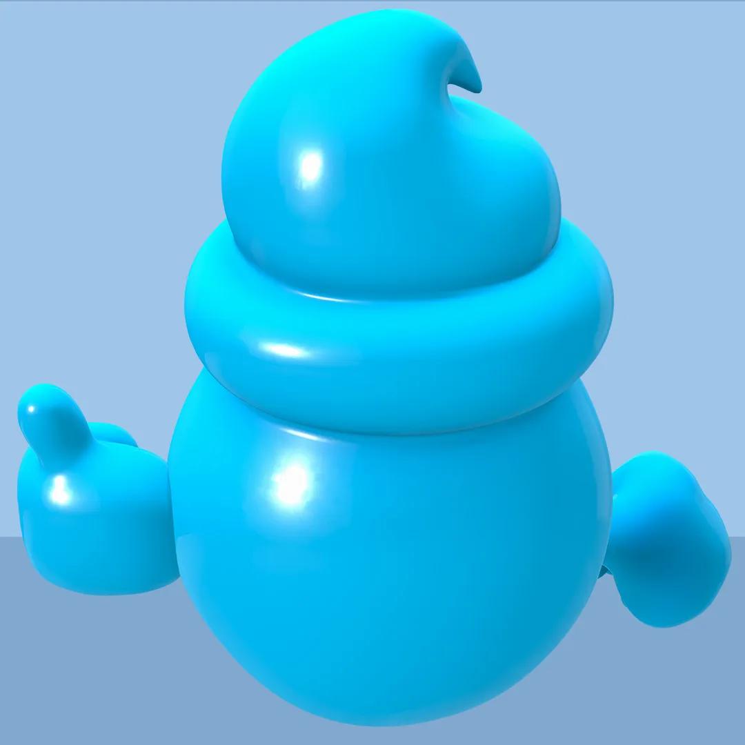 Sket One - Dripple - Glow in the Dark Cyan image 5