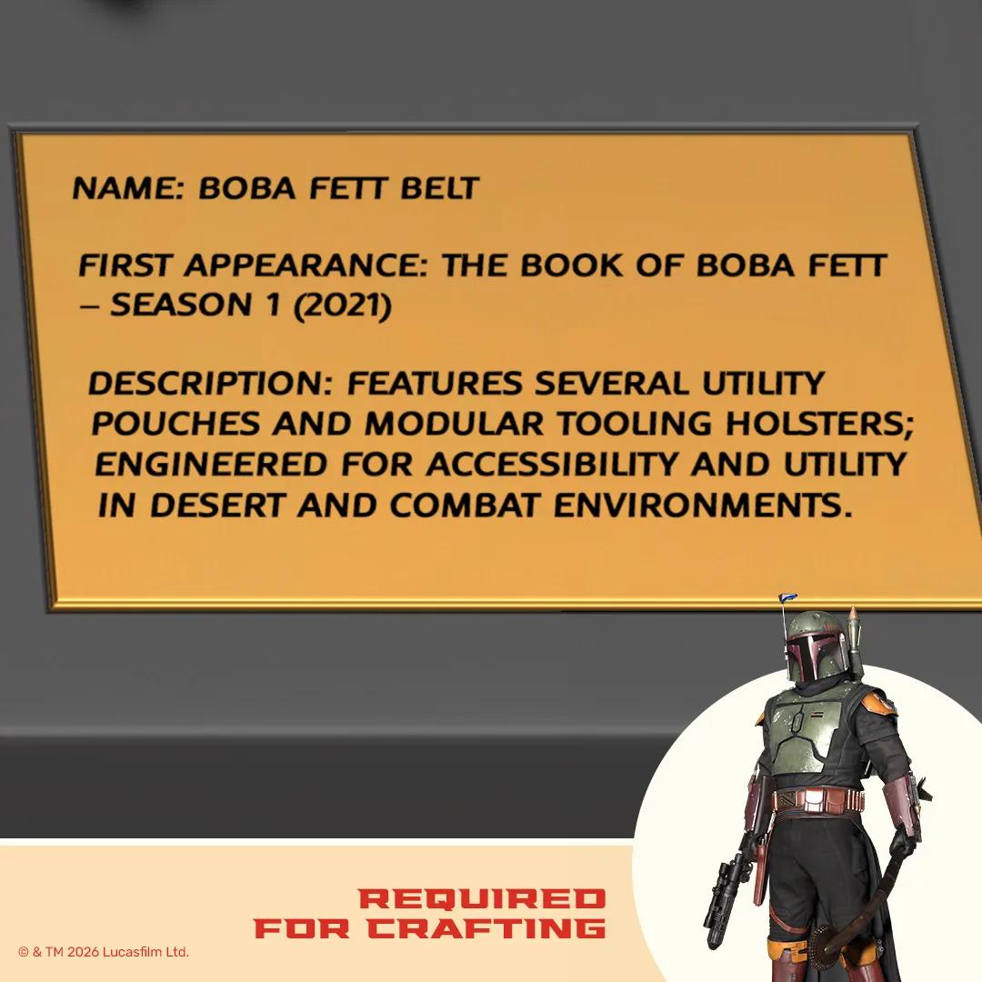 Boba Fett’s Belt