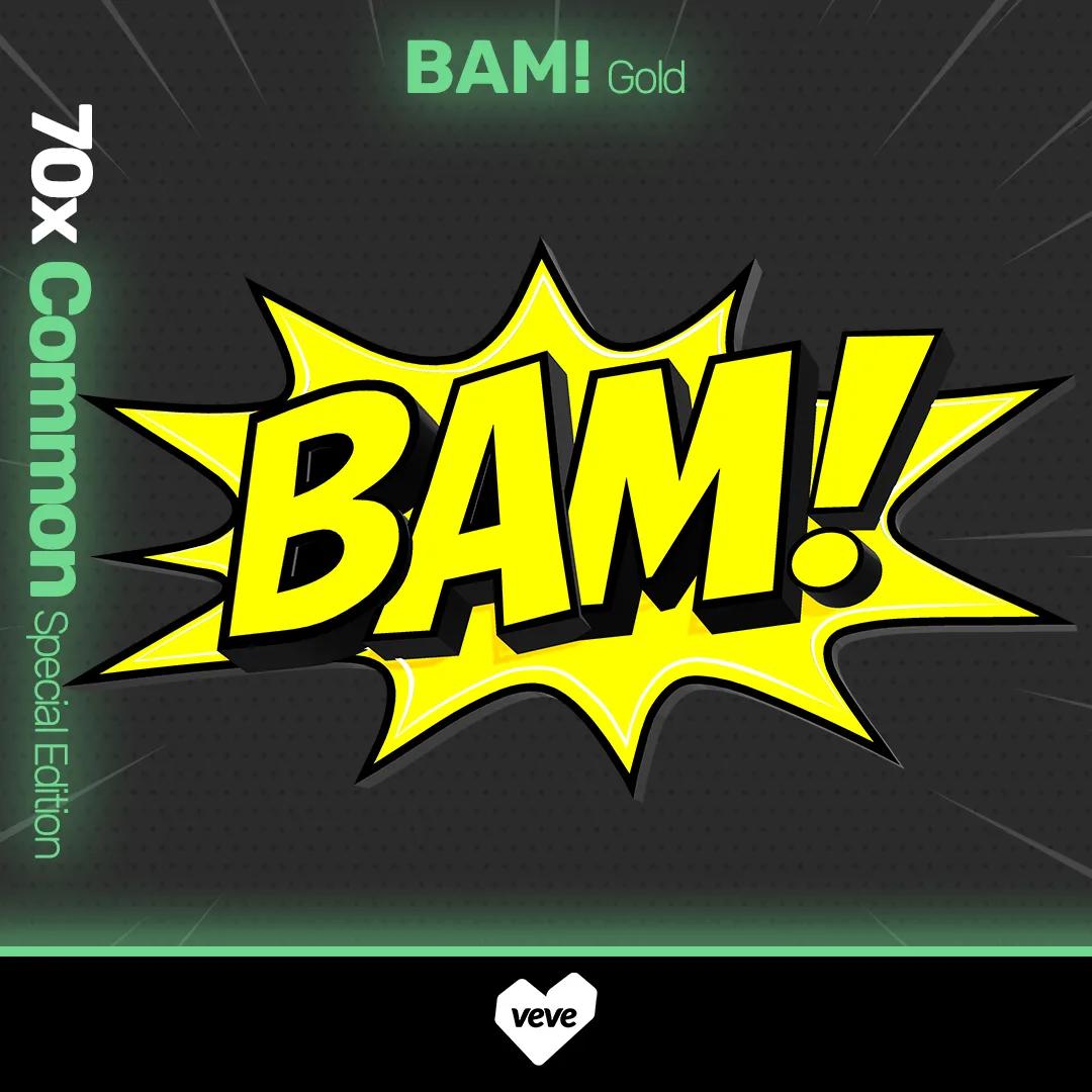 BAM! - Gold Collectible