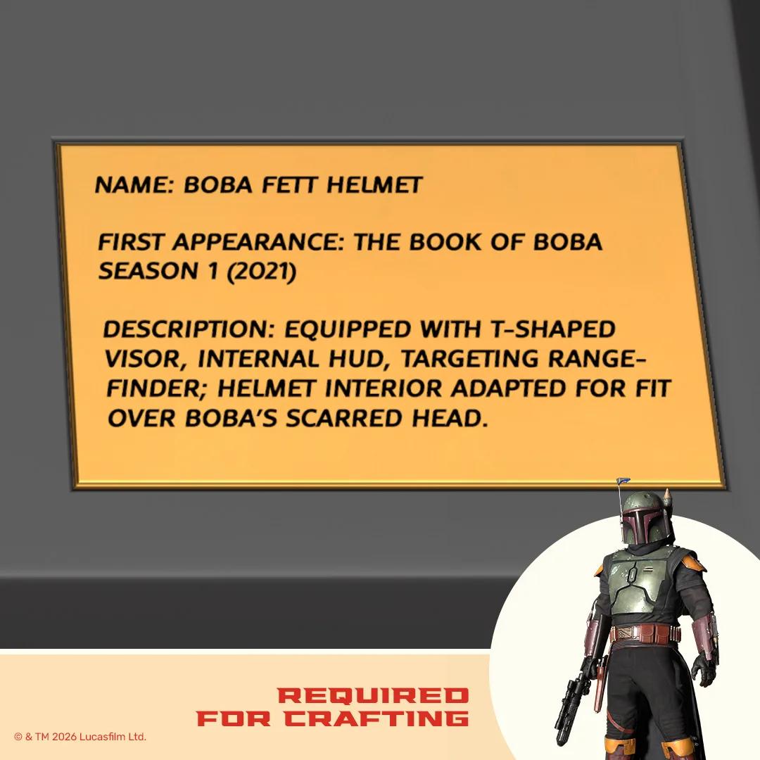 Boba Fett’s Helmet