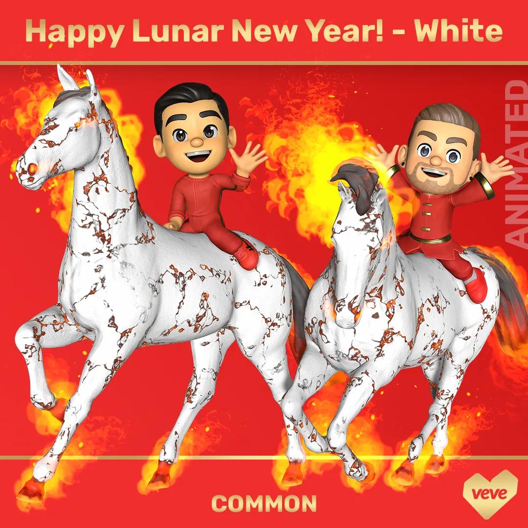Happy Lunar New Year! - White