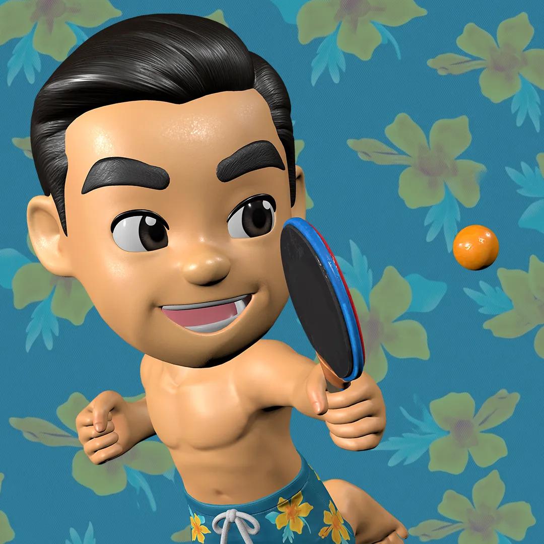 Paddle Ball Collectible