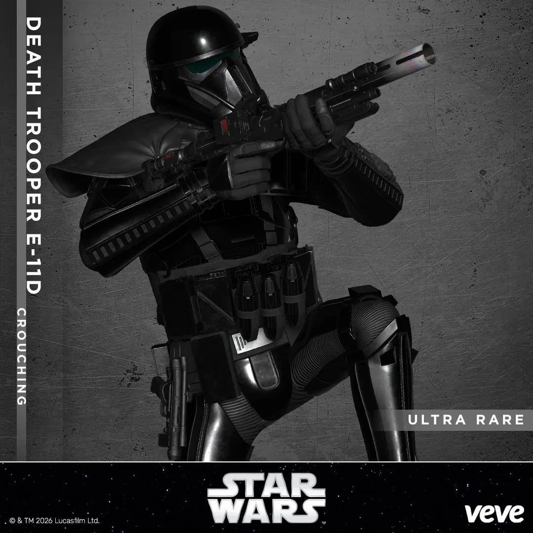 Death Trooper E-11D - Crouching