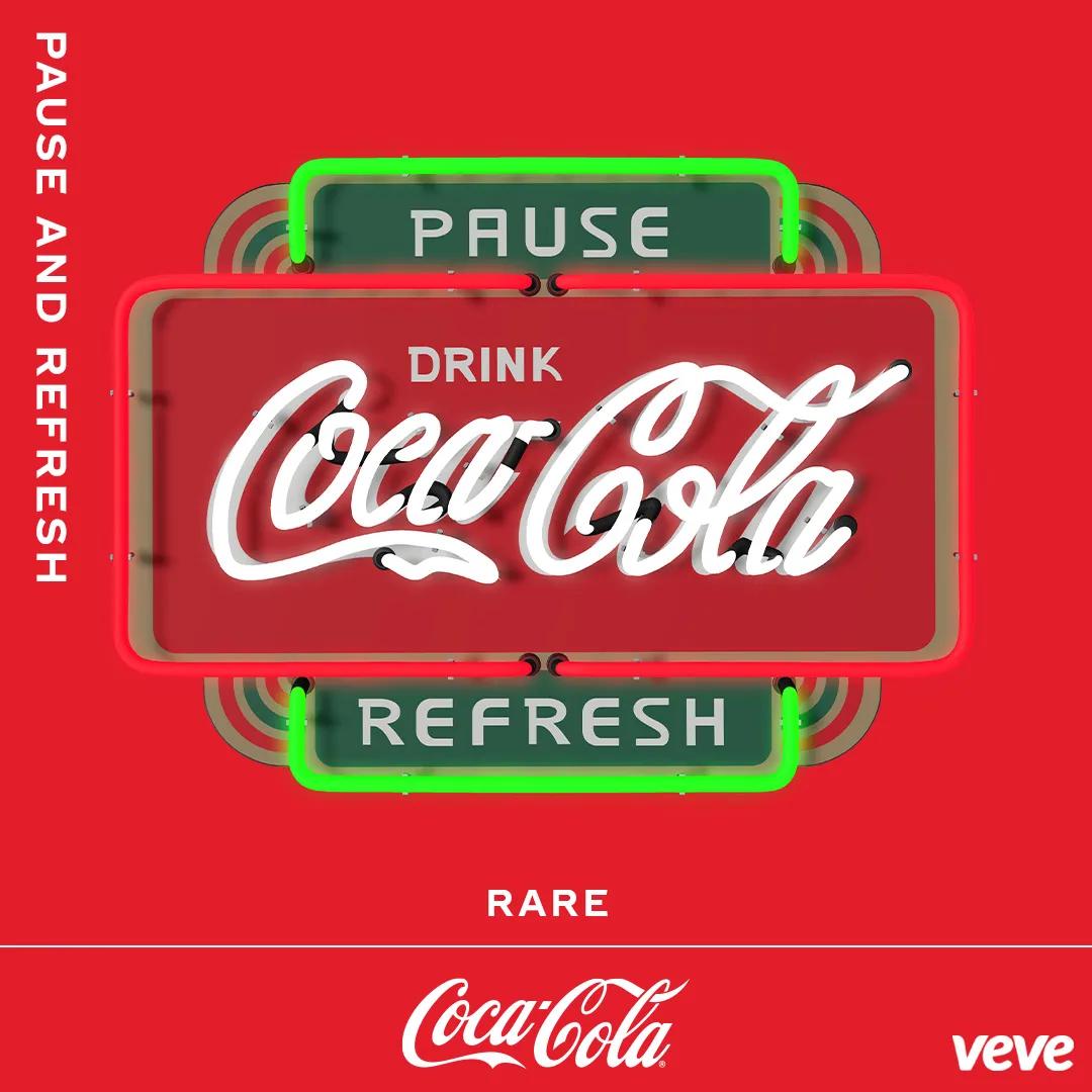Coca-Cola Neon Sign - Pause and Refresh