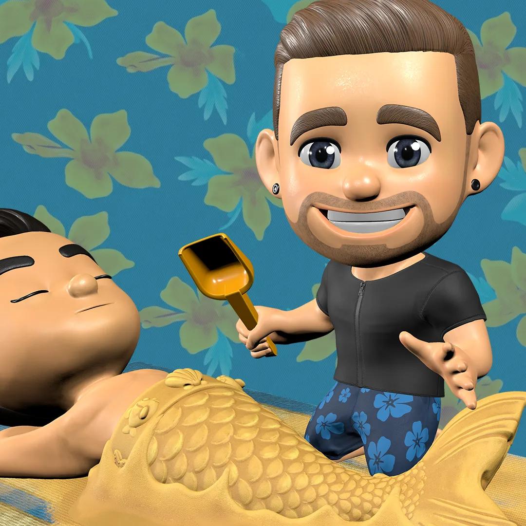 Beach Prank Collectible