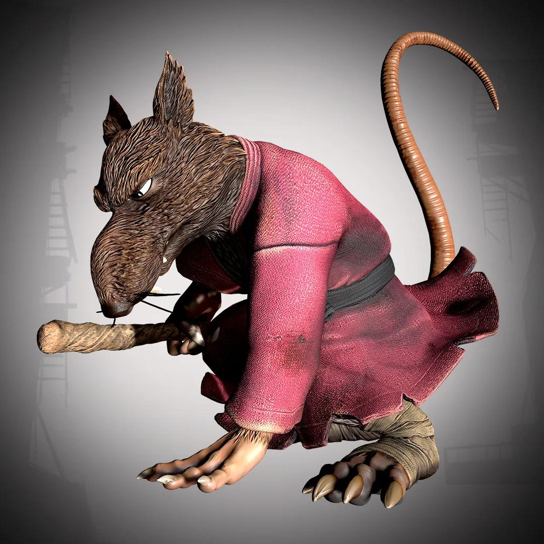 Master Splinter - Weapon Training Collectible