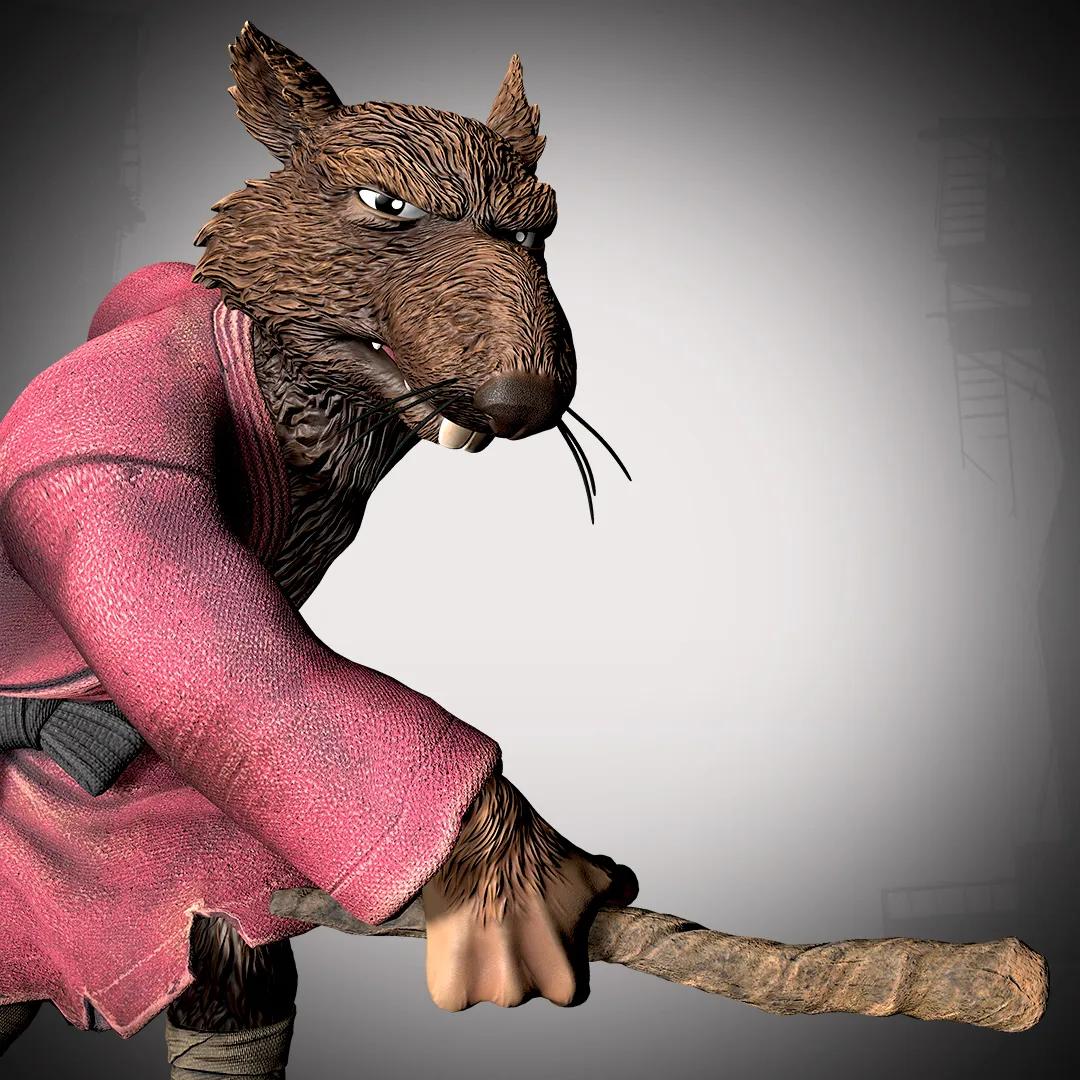 Master Splinter - Weapon Training Collectible