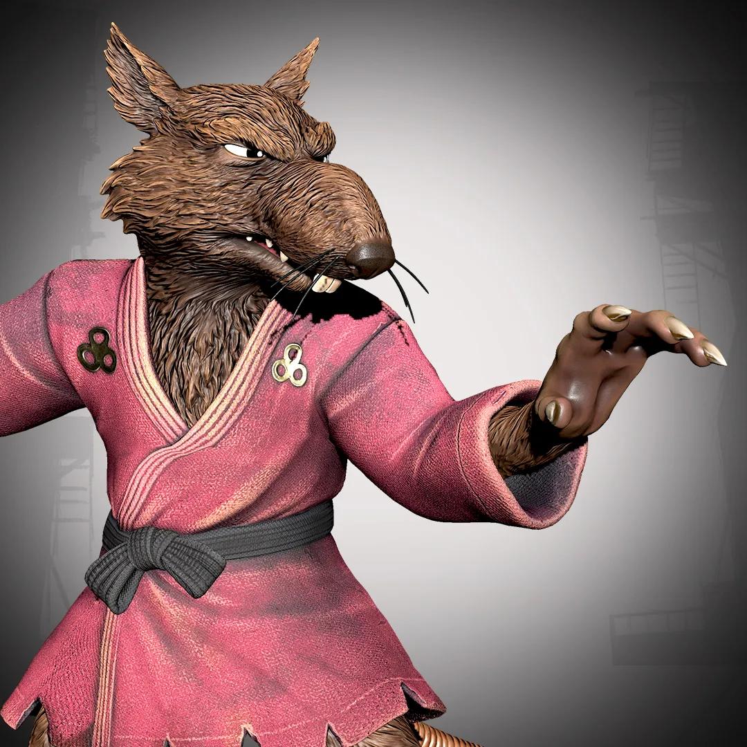 Master Splinter - Weapon Training Collectible