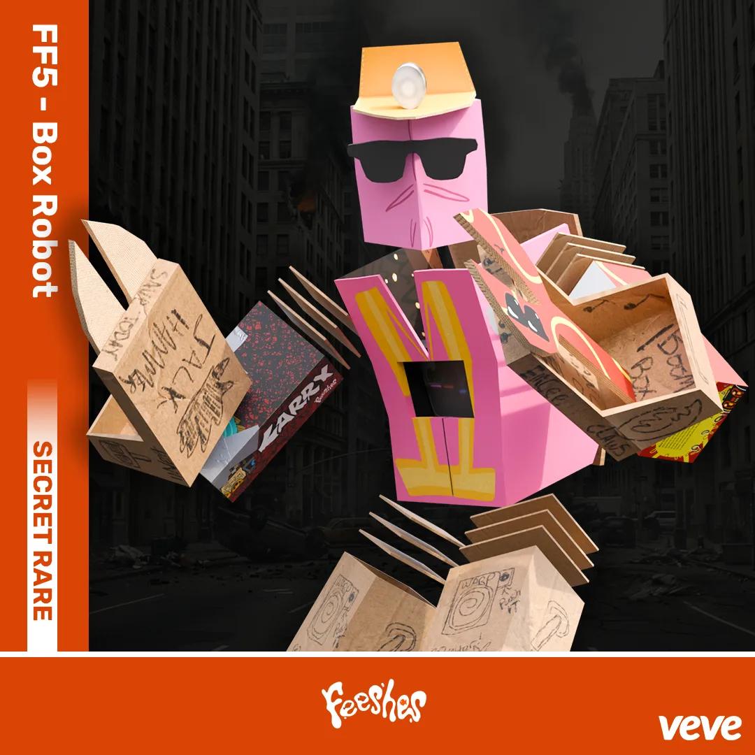 The Feesh Force 5 Box Robot