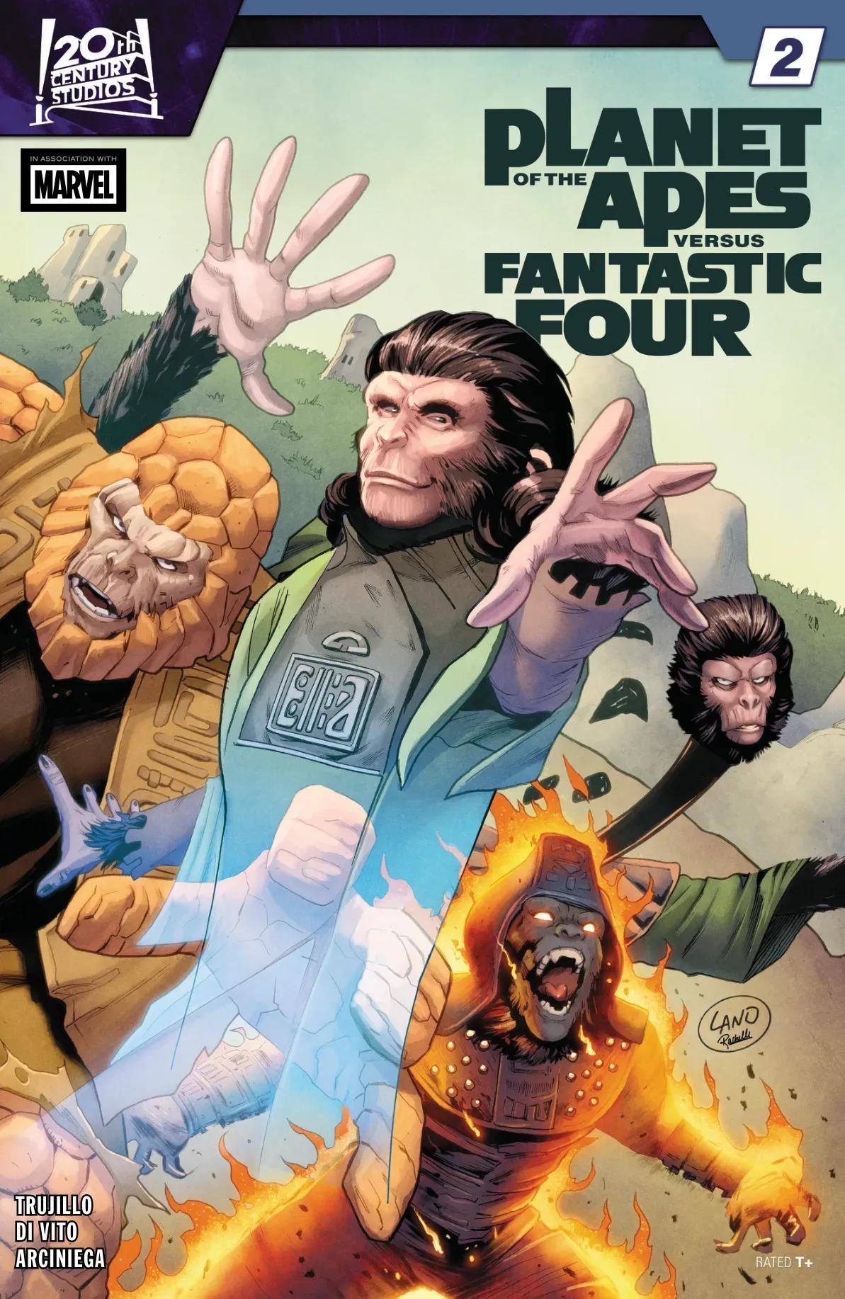 Planet Of The Apes Vs. Fantastic Four #2