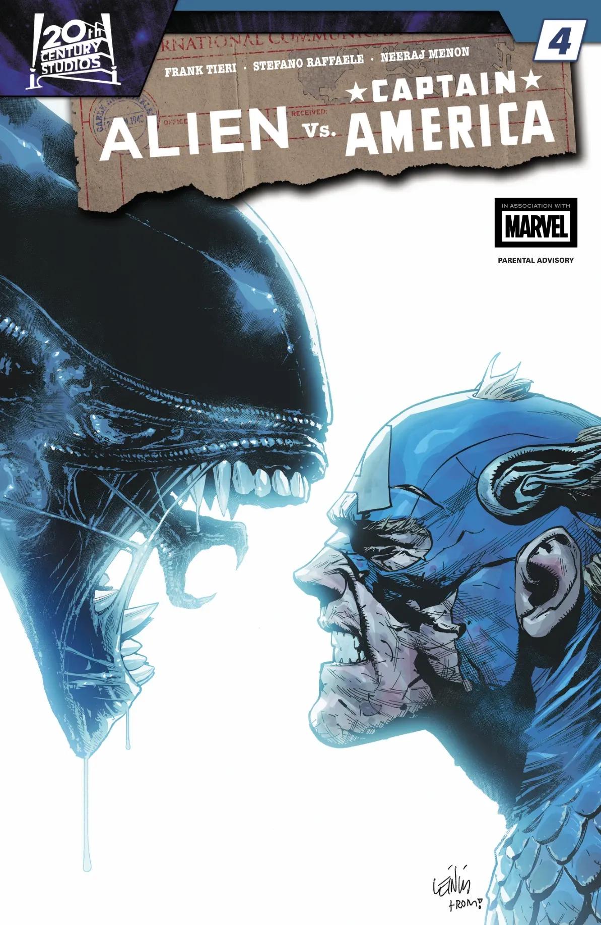 Alien Vs. Captain America #4