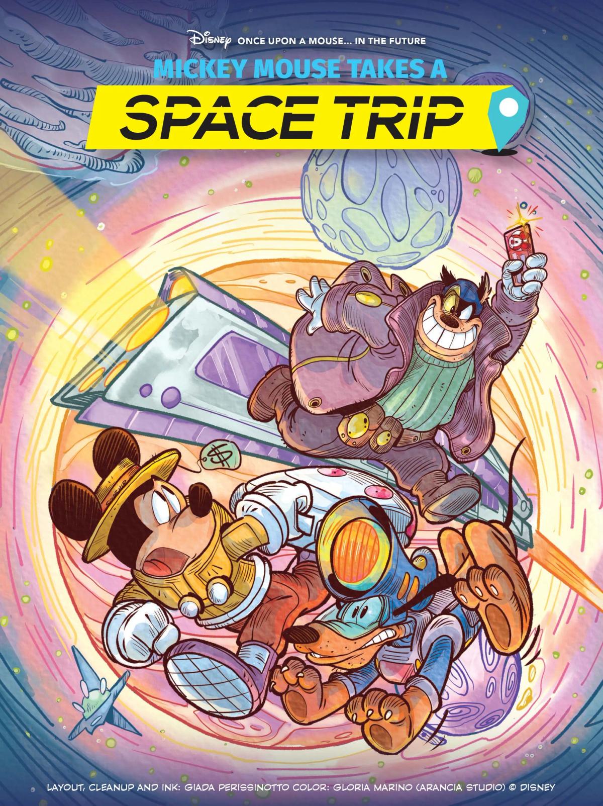 Mickey Mouse Takes a Space Trip image 1