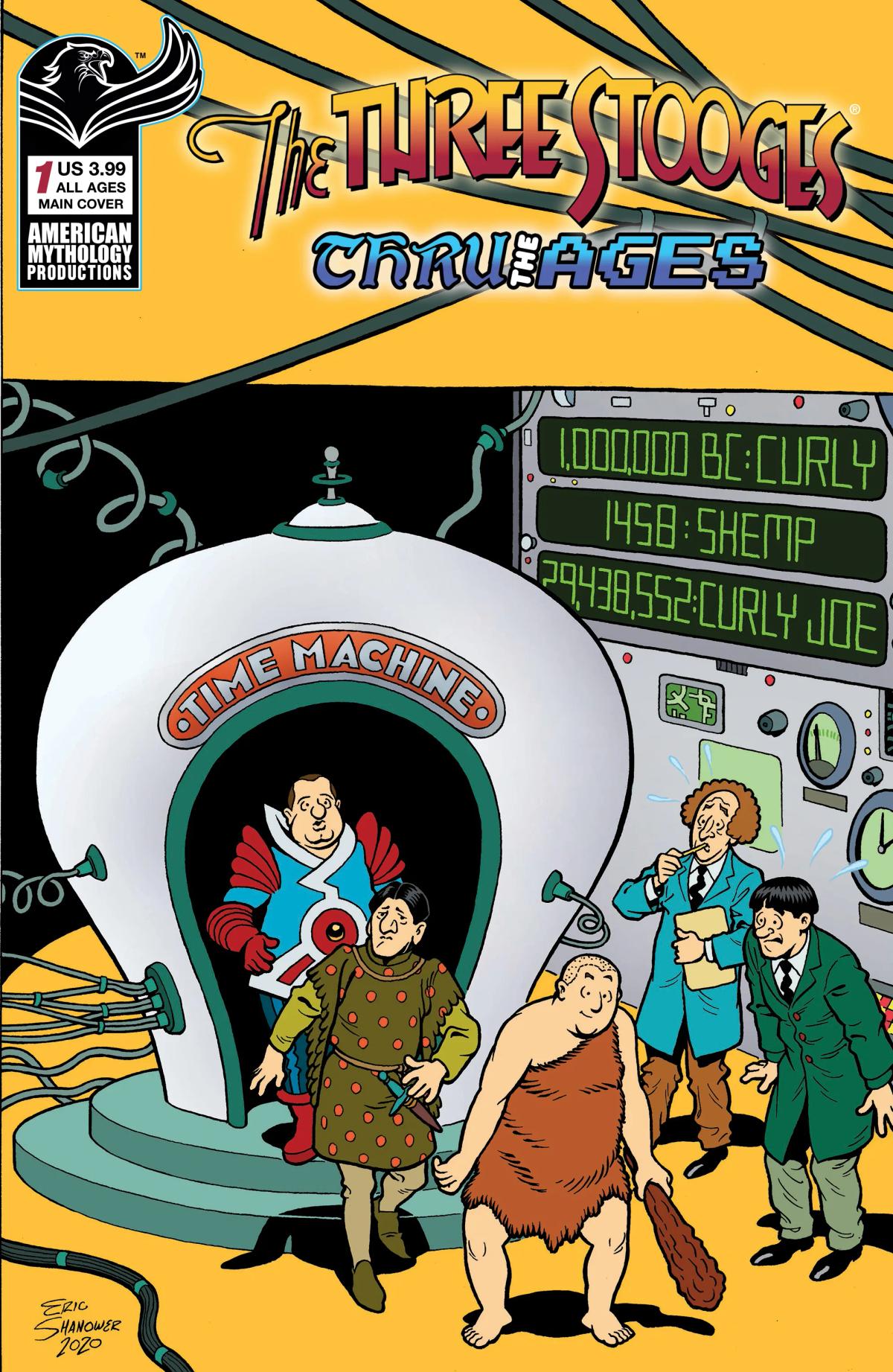 The Three Stooges: Thru The Ages #1