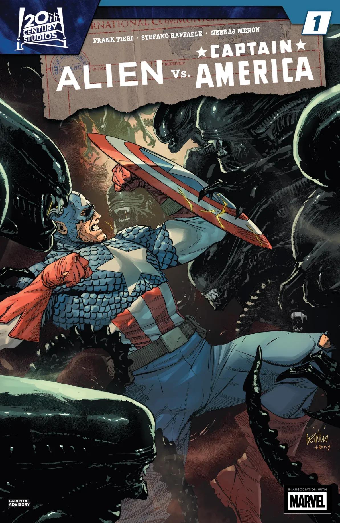 Alien Vs. Captain America #1