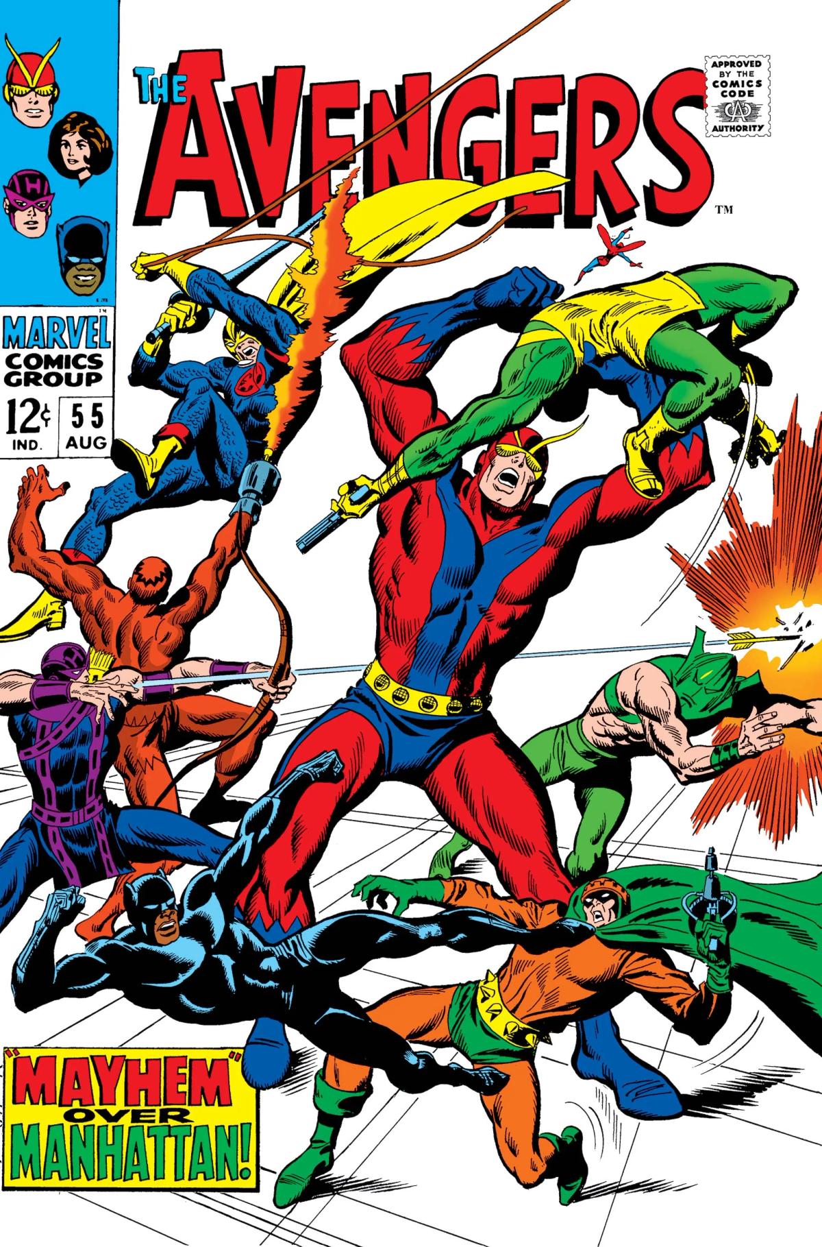 The Avengers #55