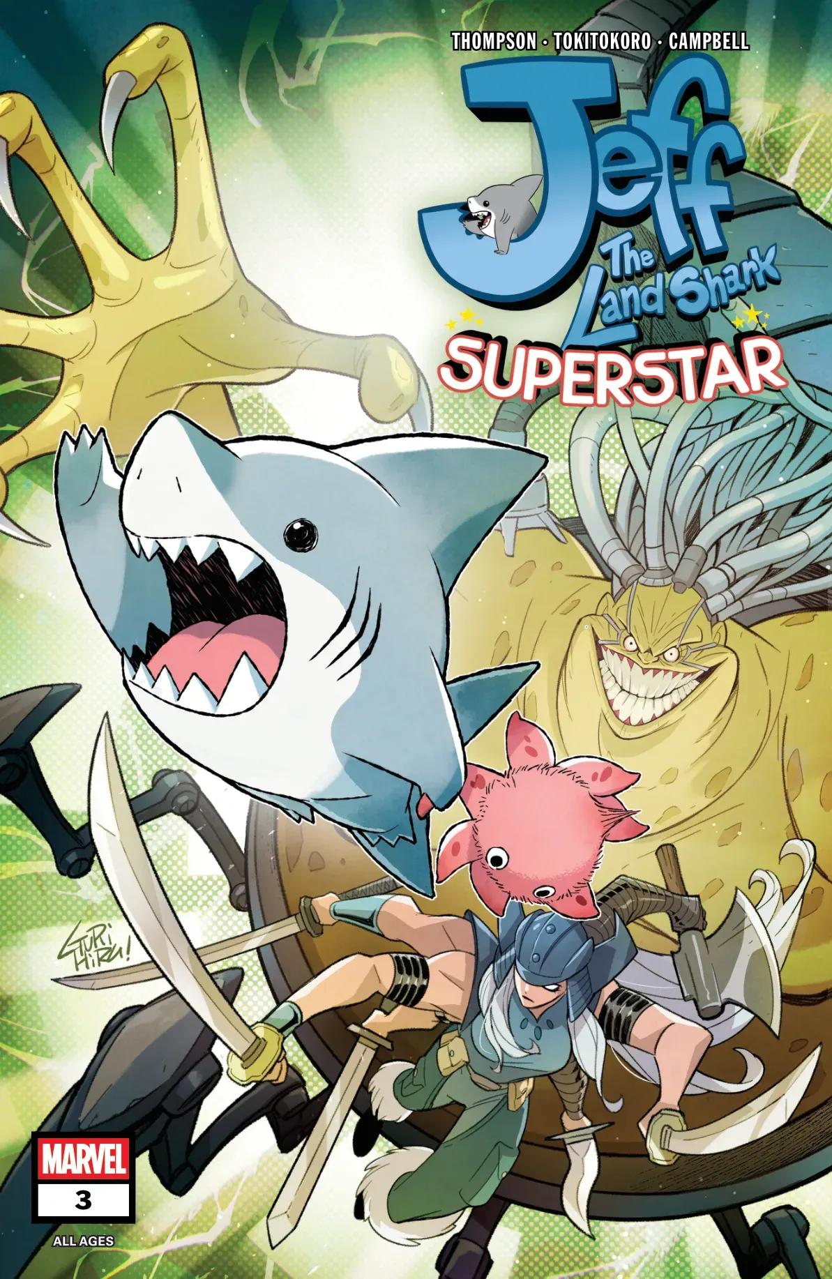 Jeff The Land Shark: Superstar #3